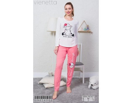 Комплект штанов и футболки с длинным рукавом Vienetta Secret Арт: 006034-0000