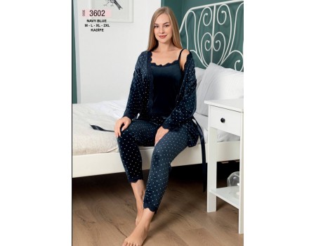 Комплект тройка MIRANO Арт.: 3602-2 / Navy Blue /