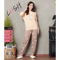 Комплект хлопковый из штанов и кофты Metin LUSH Casual Арт: 1110
