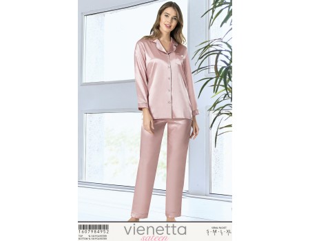 Комплект сатиновый из штанов и рубашки Vienetta Secret Арт: 160798-4952