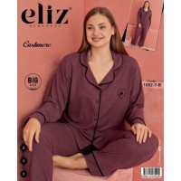 Комплект из штанов и рубашки с длинным рукавом кашемир ELIZ Арт.: 1052-7-B
