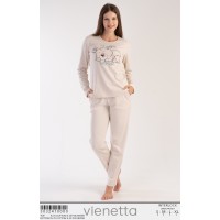 Комплект штанов и футболки с длинным рукавом INTERLOK Vienetta Secret Арт.: 303241-0000