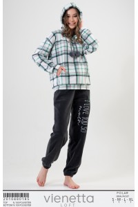 Комплект штанов и футболки с длинным рукавом из полара Vienetta Secret Арт.: 201048-0185
