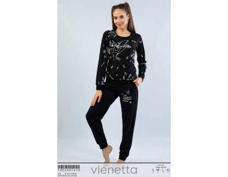 Комплект штанов и футболки с длинным рукавом на байке Vienetta Secret Арт.: 105240-1610