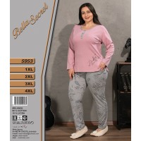 Комплект хлопковый из штанов и кофты Metin Bella Secret Арт: 5953