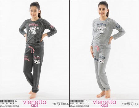 Детская пижама из штанов и футболки с длинным рукавом Vienetta Kids Арт.: 101190-1404
