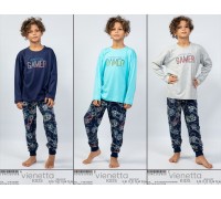 Дитячий комплект зі штанів та футболки з довгим рукавом Vienetta Kids Арт.: 104036-0468