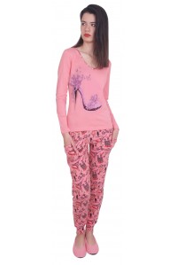 Комплект штанов и футболки с длинным рукавом Nicoletta Арт: 86469