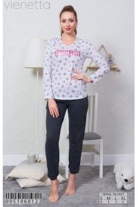 Комплект штанов и футболки с длинным рукавом Vienetta Secret Арт: 005106-0122