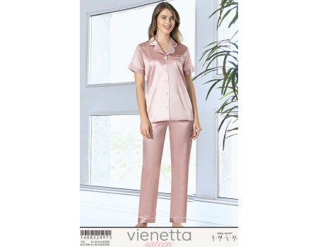 Комплект сатиновый из штанов и рубашки Vienetta Secret Арт: 160832-4973