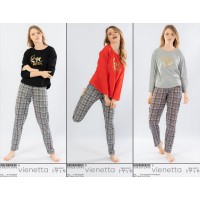 Комплект штанов и футболки с длинным рукавом Vienetta Secret Арт.: 104201-2496