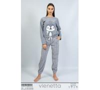 Комплект штанов и футболки с длинным рукавом из полара Vienetta Secret Арт.: 103170-0076