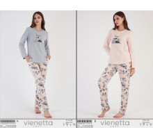 Комплект штанов и футболки с длинным рукавом из полара Vienetta Secret Арт.: 304047-0303