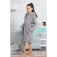 Халат з велсофту для дівчинки Vienetta Kids Арт: 903245-0000