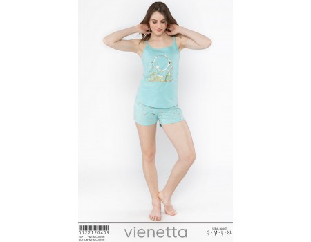 Комплект шорт и майки на узких шлейках Vienetta Secret Арт.: 012212-0409