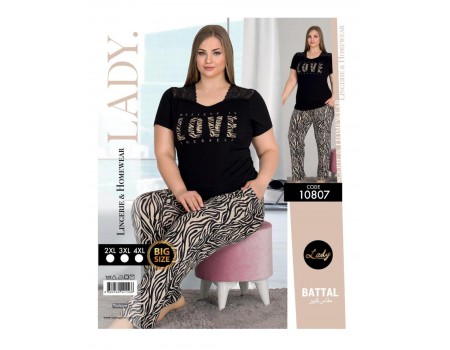 Комплект штанов и футболки LADY Lingerie Арт: 10807