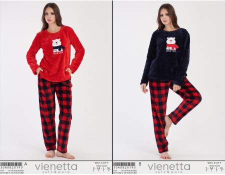 Комплект штанов и футболки с длинным рукавом Welsoft Vienetta Secret Арт.: 304082-0190