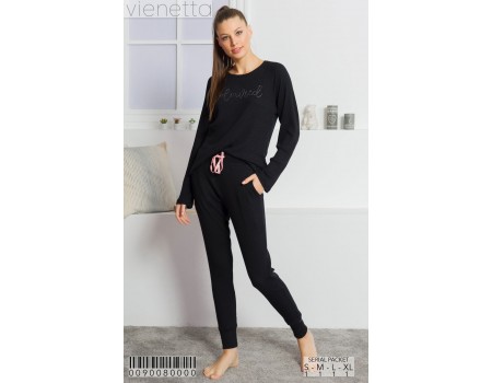 Комплект штанов и футболки с длинным рукавом Vienetta Secret Арт: 009008-0000