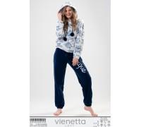Комплект штанов и футболки с длинным рукавом из полара Vienetta Secret Арт.: 201026-0358