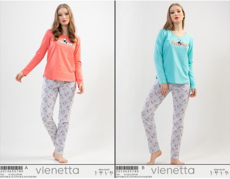 Комплект штанов и футболки с длинным рукавом Vienetta Secret Арт.: 201065-5740