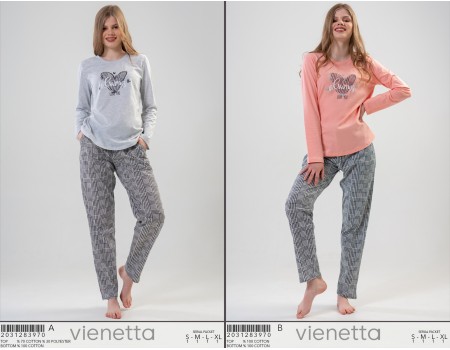 Комплект штанов и футболки с длинным рукавом Vienetta Secret Арт.: 203128-3970