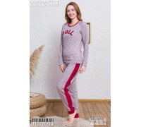 Комплект на байке из штанов и футболки с длинным рукавом Vienetta Secret Арт: 008003-0381