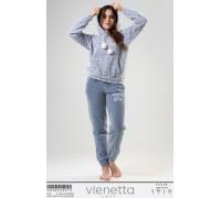 Комплект штанов и футболки с длинным рукавом из полара Vienetta Secret Арт.: 203063-3972