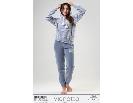 Комплект штанов и футболки с длинным рукавом из полара Vienetta Secret Арт.: 203063-3972