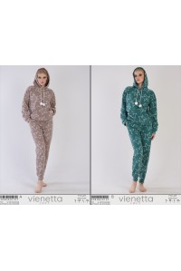 Комплект штанов и худи на флисе Vienetta Secret Арт.: 304042-0157 / Ассорти цветов /