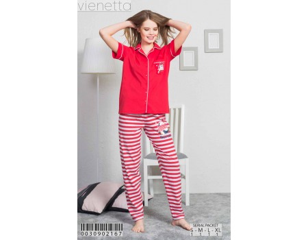 Комплект штанов и рубашки с коротким рукавом Vienetta Secret Арт: 003090-2167