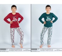 Дитячий комплект зі штанів та футболки з довгим рукавом Vienetta Kids Арт.: 106072-0922
