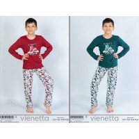Детский комплект из штанов и футболки с длинным рукавом Vienetta Kids Арт.: 106072-0922