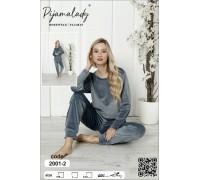 Комплект штанов и кофты PijamaLady Арт.: 2001-2 / Серый /