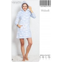 Халат з велсофту Vienetta Secret Арт: 160286-3432