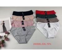 Женские трусики-слипы ANTTIFU Арт: 2608 / Ассорти цветов /