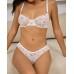 Комплект CENCKA FLOWER тонкий без поролону з трусиками-стрінгами Арт: H702#