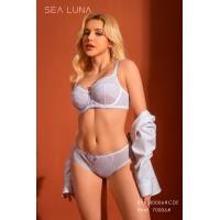 Комплект SEA LUNA тонкий без поролона с трусиками-слипами Арт: 80006 C