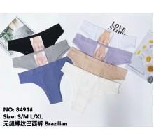 Жіночі трусики-бразиліано Beisdanna Арт.: 8491 / Асорті кольорів /