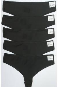 Жіночі трусики-бразиліана Nicoletta Арт: 92500-6 / Чорний /