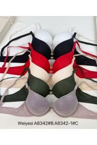 Бюстгальтер WeiyeSi на ручному поролоновому Пуш-Ап Арт: 8342-1# C