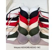 Бюстгальтер WeiyeSi на ручной поролоновом Пуш-Ап Арт: A8342# B