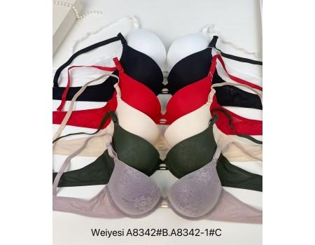 Бюстгальтер WeiyeSi на ручной поролоновом Пуш-Ап Арт: 8342-1# C