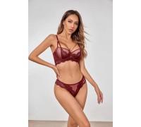 Комплект CENCKA FLOWER на поролоновом Пуш-ап с трусиками-слипы Арт: 22508 B