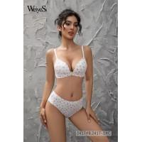 Комплект WeiyeSi на тонком поролоне с трусиками-слипами Арт: 2417-1# C