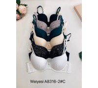 Бюстгальтер WeiyeSi на тонкому поролоні Арт: A8316-2# C