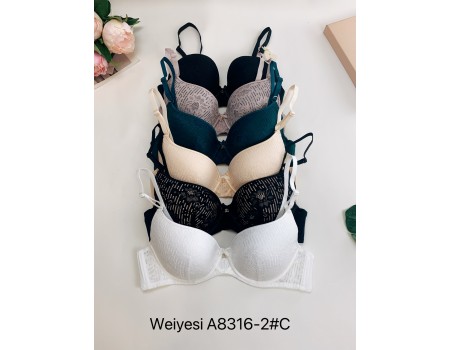 Бюстгальтер WeiyeSi на тонком поролоне Арт: A8316-2# C