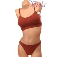 Комплект Beisdanna топ на тонкому поролоні з трусиками-танга Арт.: 094#