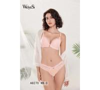 Комплект WeiyeSi на ручном поролоновом Push-Up с трусиками-слипами Арт: A8270# B