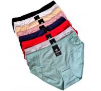 Жіночі трусики-максі ANTTIFU Арт: 8123 / Асорті кольорів /