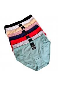 Женские трусики-макси ANTTIFU Арт: 8123 / Ассорти цветов /